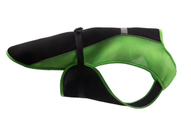 Reflective Strip Placement on Dog Jacket Harnesses